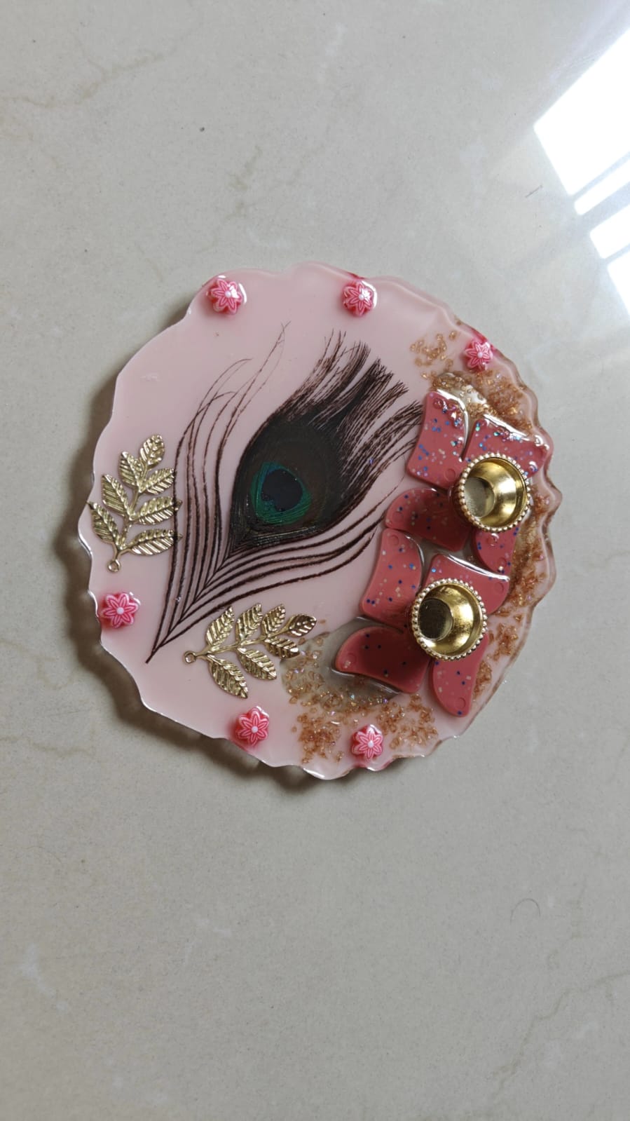 Krishna Grace Resin Pooja